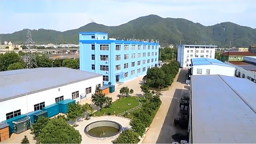 Fabrikgelände von Taizhou Bluechip Apparel in Linhai City
